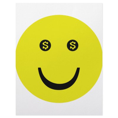 dollar smile icon customized letterhead by TomaniacLines