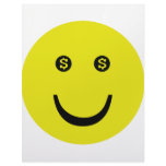 dollar smile icon customized letterhead