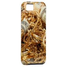 Dollars and gold phone case iPhone 5 case
