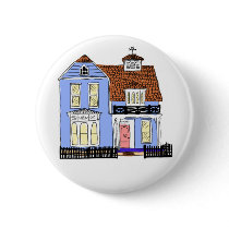 Dollhouse Badge Pinback Button