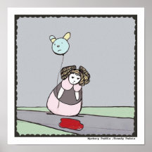 dolls come to life: mystery puddle (12x12) posters