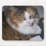 Dolly the Cat Back Off Mousepad