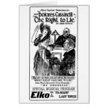 Dolores Cassinelli Mack Sennett 1921 annonces sile Carte