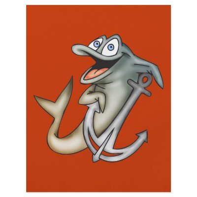 Dolphin Anchor Flyer Design by sagart1952