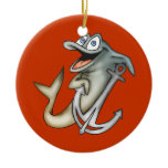 Dolphin Anchor Ornament