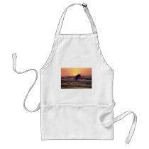 Dolphin at sunset aprons