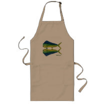 Dolphin,Dorado,MahiMahi with reflection Apron