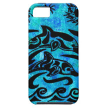 Dolphin Drawing iPhone 5 Cases