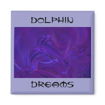 Dolphin Dreams Refrigerator Magnets