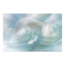 Dolphin In The Ocean Stationery