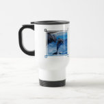 Dolphin Jumping  Plastic Travel Mug
