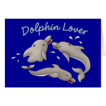 Dolphin Lover Card
