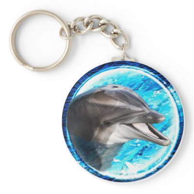 Dolphin magnet keychains by teeshop