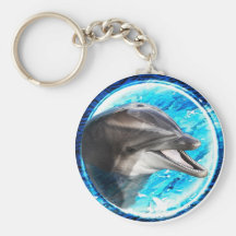 Dolphin magnet keychains