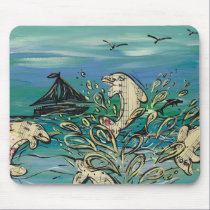 Dolphin Music Mousepad mousepads