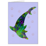 Dolphin Peace Friday Blank Card