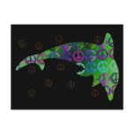 Dolphin Peace Monday Postcard