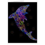 Dolphin Peace Thursday Blank Card