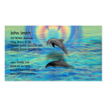 Dolphin Rising Business Card