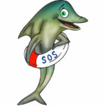 Dolphin SOS photo sculptures