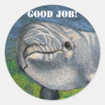 DOLPHIN STICKERS: GOOD JOB!