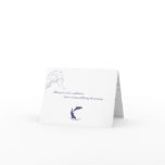 Dolphin Wedding Reply Card