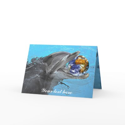 Dolphin wish you a happy new year by photographs