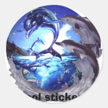 dolphinglobeJ, cool stickers