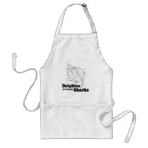 Dolphins are gay sharks apron