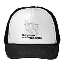 Dolphins are gay sharks hats