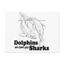 Dolphins are gay sharks