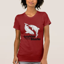 Dolphins are gay sharks t-shirt