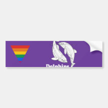 Dolphins are just gay sharks bumper stickers