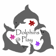 Dolphins at play Photo sculpture