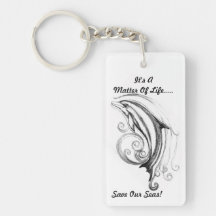 Dolphins I Acrylic Keychain