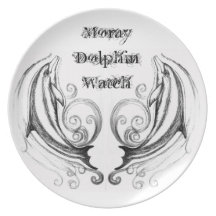 Dolphins Melamine Plate