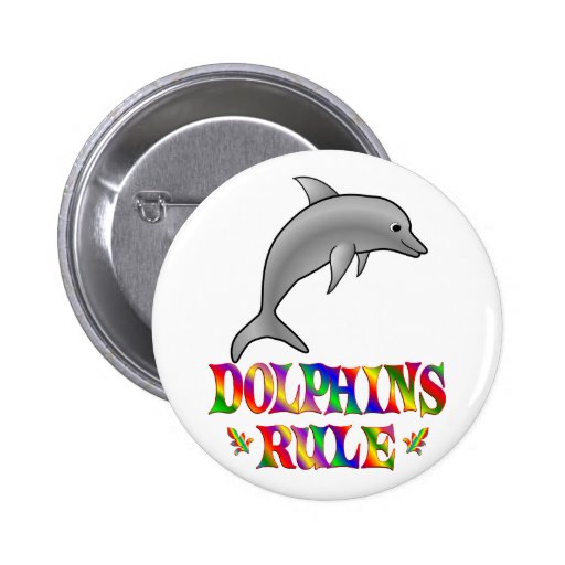 Dolphins Rule Pin