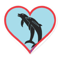 dolphins sticker