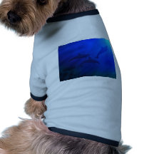 DOLPHINS UNDERWATER PET TEE SHIRT