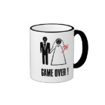 Dom Foto Game Over! mug cup for Bride and Groom