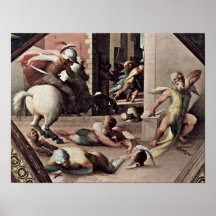 Domenico Beccafumi - Suicide of Cato of Utica Posters