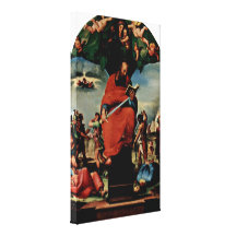 Domenico di Pace Beccafumi - Altarpiece StPaul Gallery Wrapped Canvas