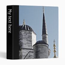 Domes and Minaret Vinyl Binder