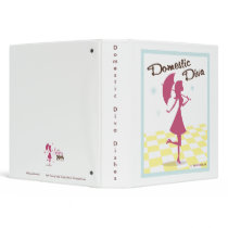 Domestic Diva Recipe 1.5" Binder