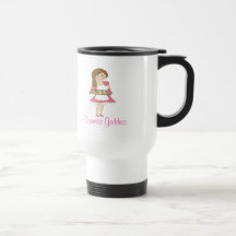 Domestic Goddess (brown hair) Coffee Mug
