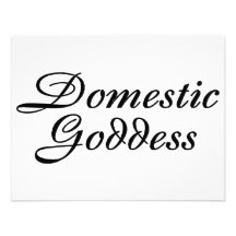 Domestic Goddess Custom Invitation
