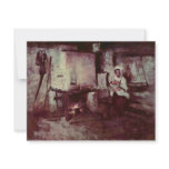 Domestic Stove In Rucar By Grigorescu Nicolae Invitations