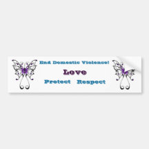 Domestic Violence Awareness Bumper Sticker