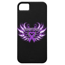 Domestic Violence Awareness Heart Wings iPhone 5 Cover