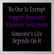 Domestic Violence Awareness Poster